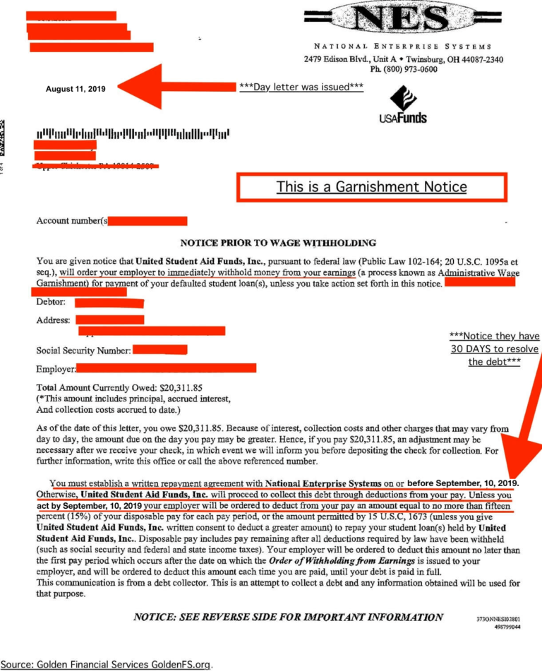 How to Avoid or Stop Student Loan Wage Garnishment (stepbystep)